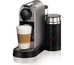 NESPRESSO by Krups Citiz & Milk XN760B40 Coffee Machine - Silver